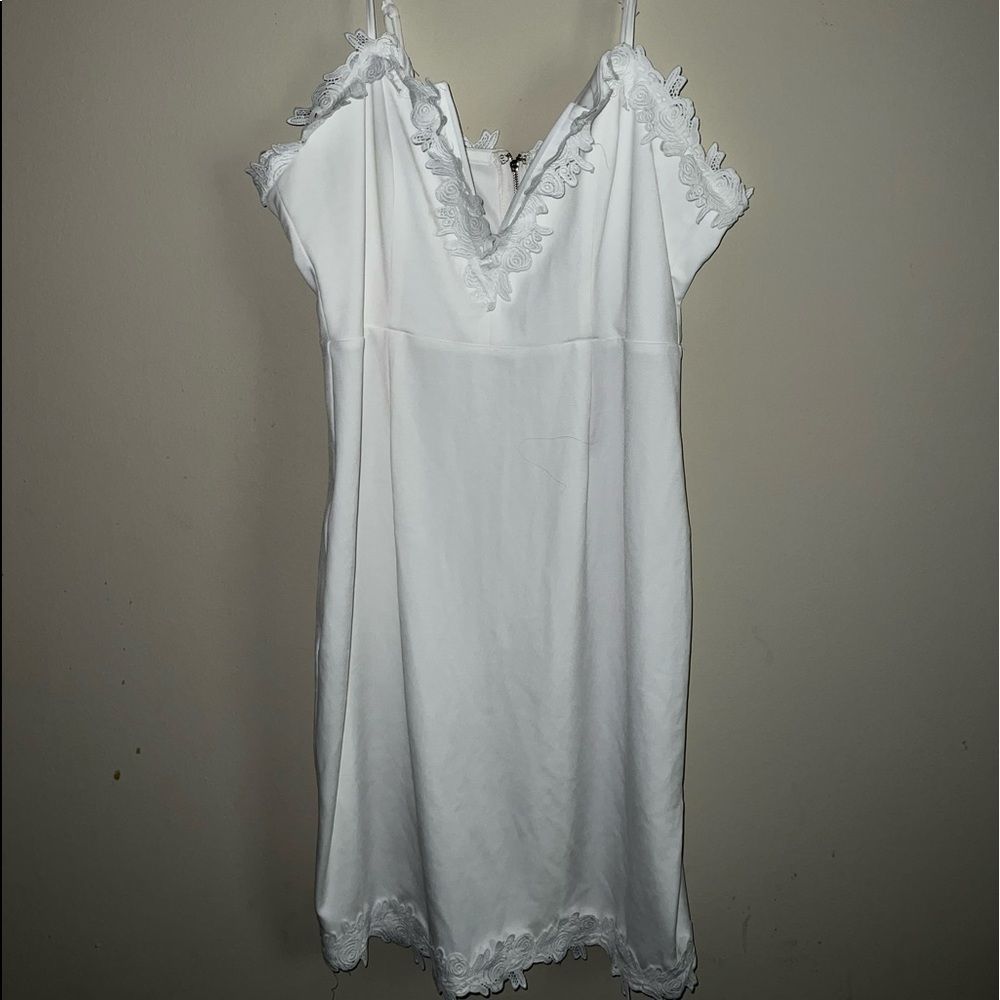 Fashion nova white dress